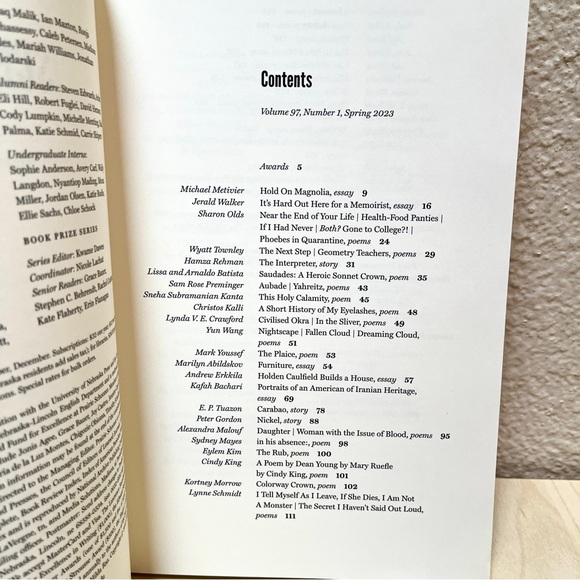 Prairie Schooner 2 Issues Spring & Summer 2003. Cool!! New. - Picture 7 of 9